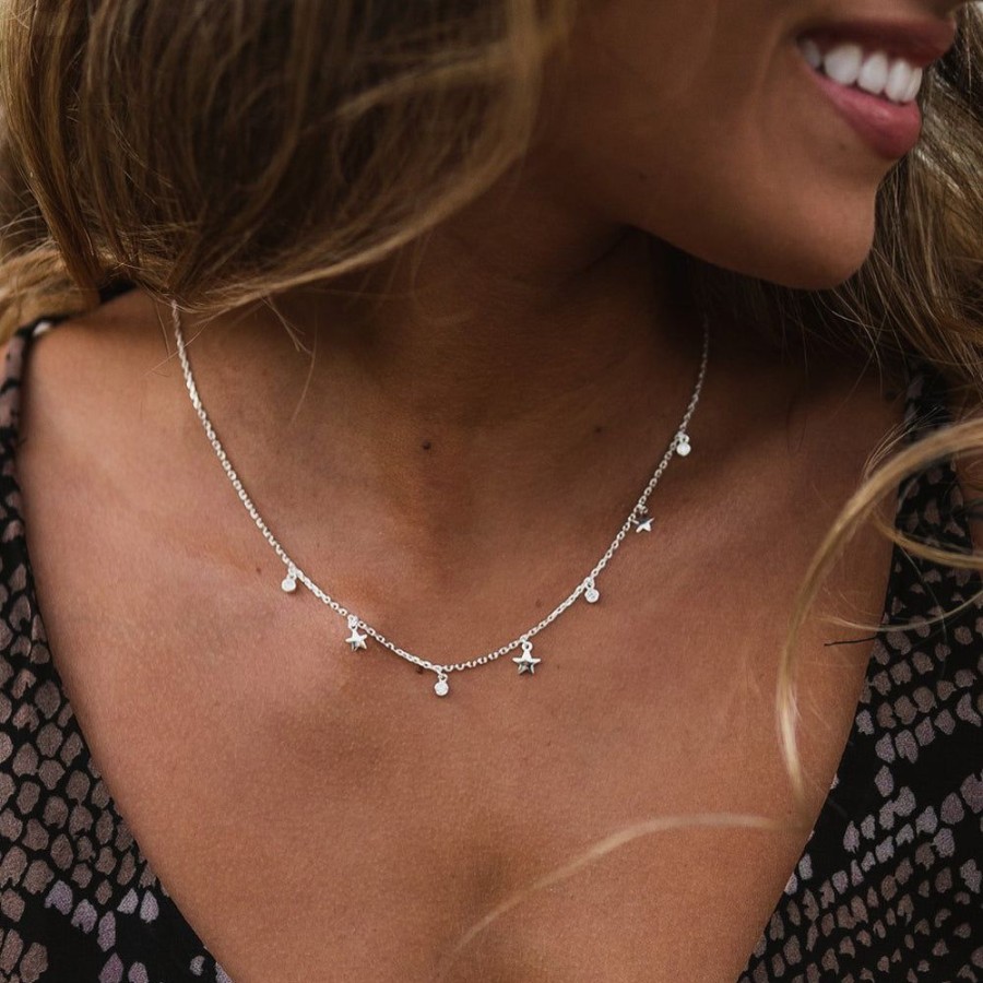 Collares BOAZ | Collar Stellar Plata