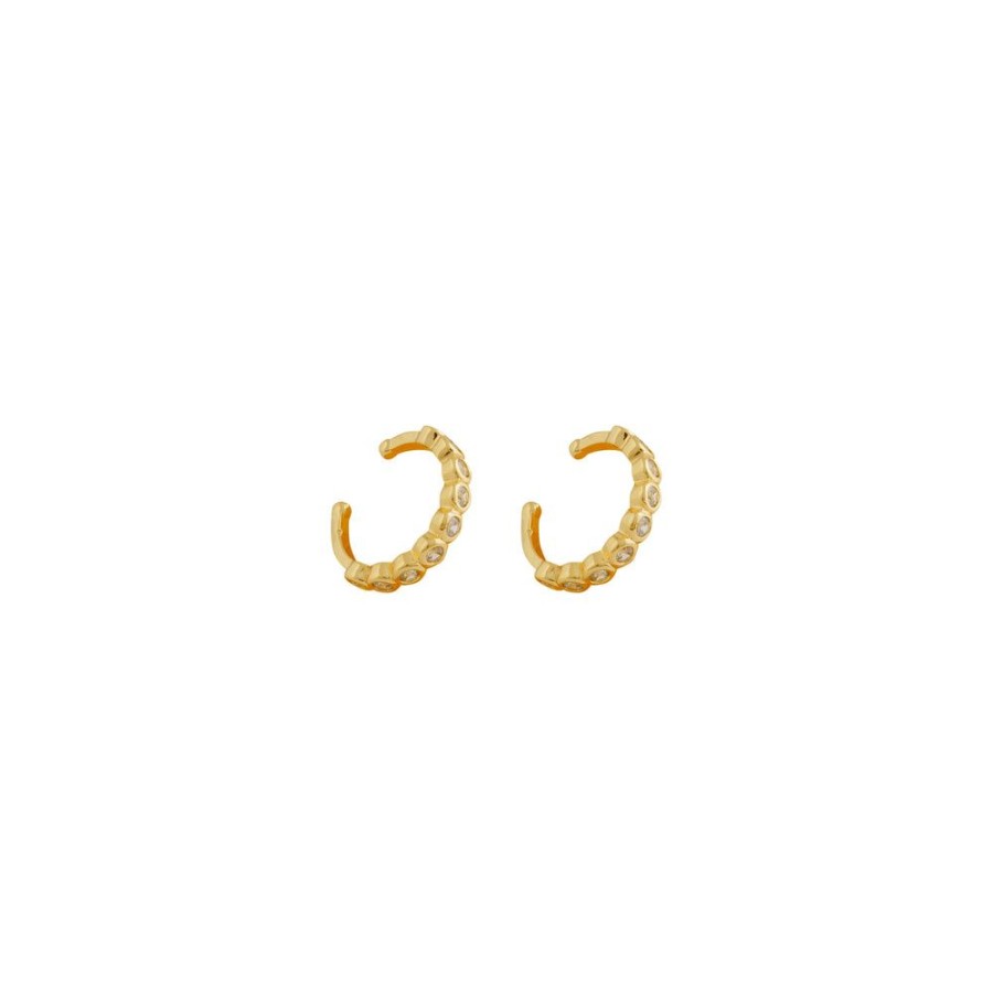 Aros BOAZ | Earcuffs Emma Banados En Oro