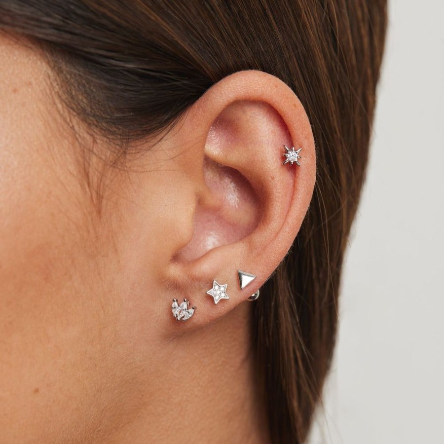 Aros BOAZ | Piercing India Plata (1 Unidad)