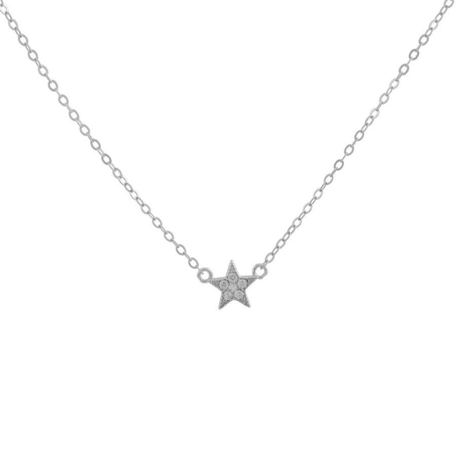 Collares BOAZ | Collar Estrella Plata