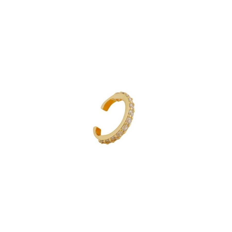 Aros BOAZ | Earcuff Ada Banado En Oro (1 Unidad)