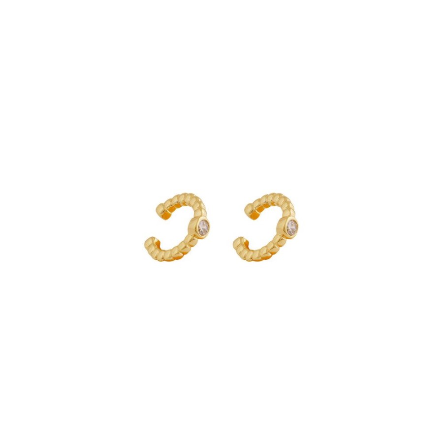 Aros BOAZ | Earcuffs Cali Banados En Oro