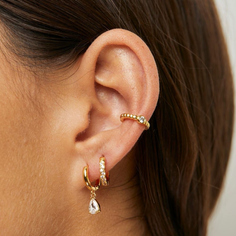 Aros BOAZ | Earcuffs Cali Banados En Oro