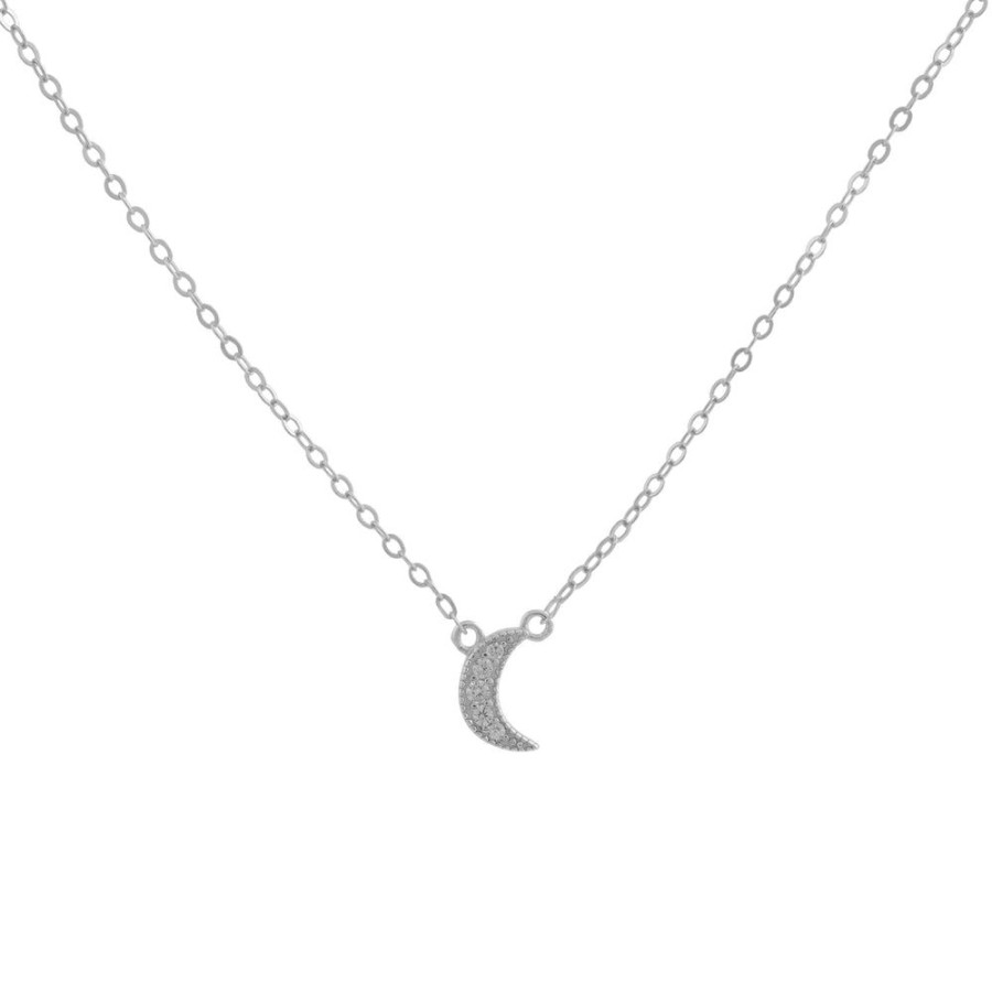 Collares BOAZ | Collar Luna Plata