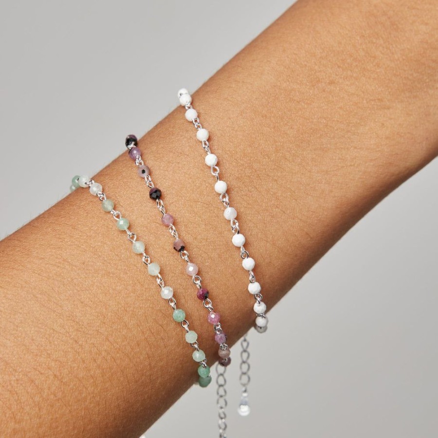 Pulseras BOAZ | Pulsera Sila Pink Plata