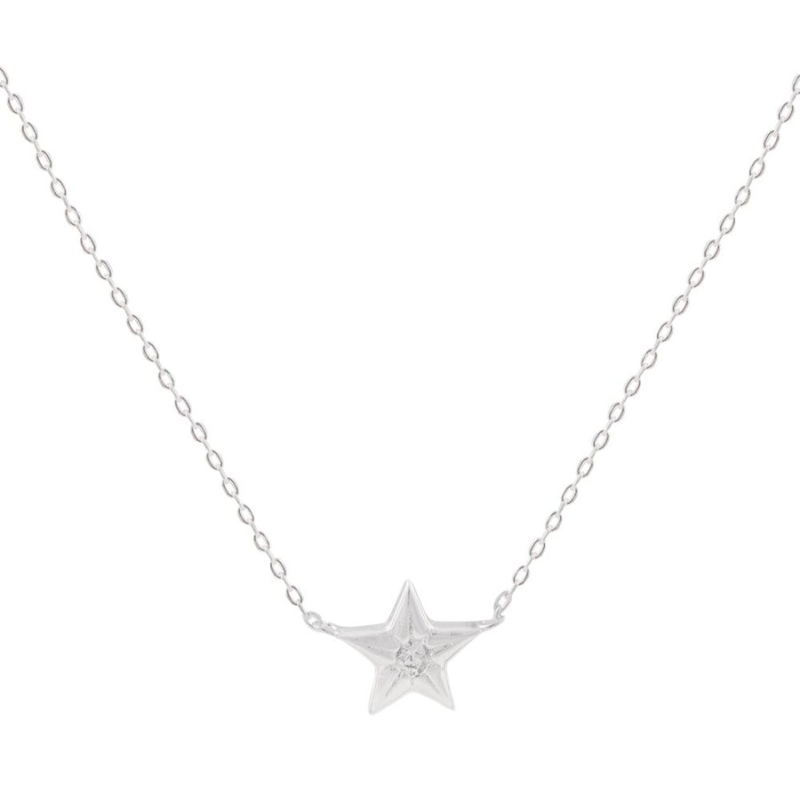 Collares BOAZ | Collar One Star Plata