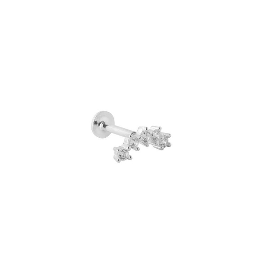 Aros BOAZ | Piercing Landa Plata (1 Unidad)