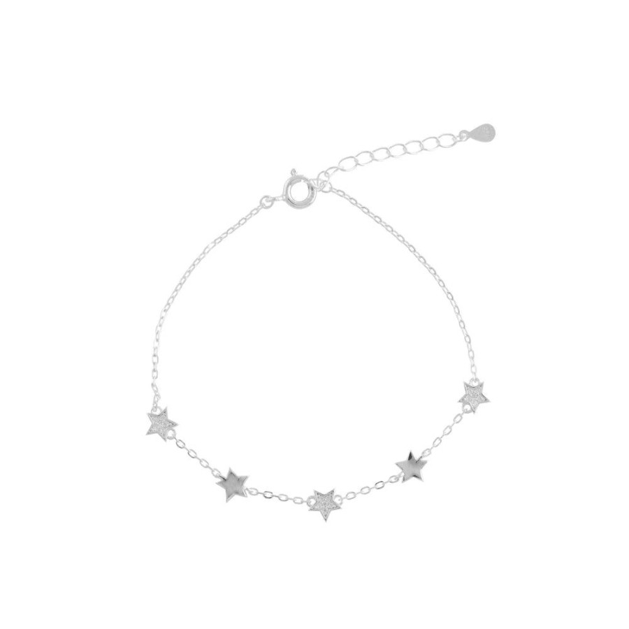 Pulseras BOAZ | Pulsera Stars Circones Plata