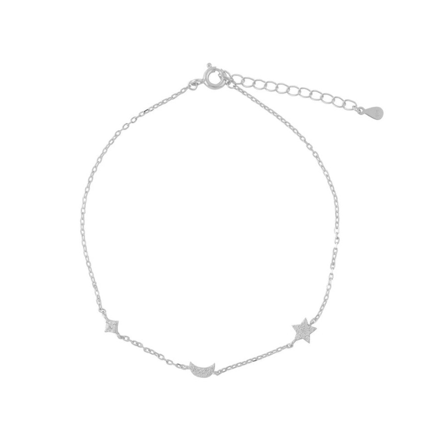 Tobilleras BOAZ | Tobillera Fiora Plata