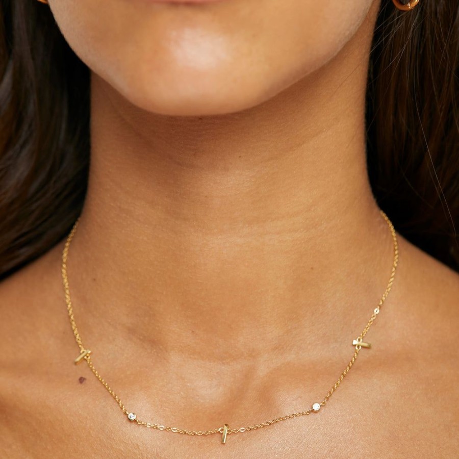 Collares BOAZ | Collar Zara Banado En Oro