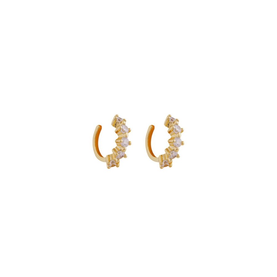 Aros BOAZ | Earcuffs Lima Banados En Oro