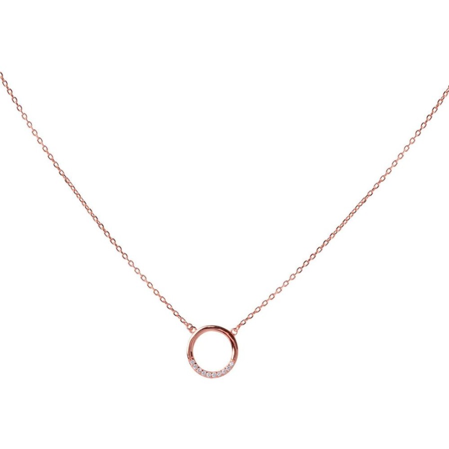 Collares BOAZ | Collar Lea Banado En Oro Rosado