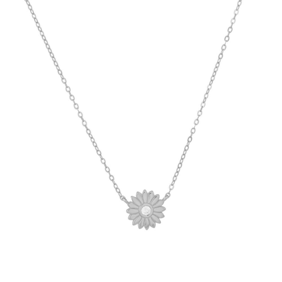 Collares BOAZ | Collar Girasol Plata